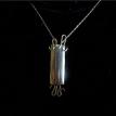 Abstract Pendant Necklace- Sterling Silver- $50