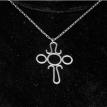 Cross Pendant Necklace- Sterling Silver- $40